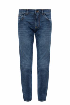 Logo-embroidered jeans, zdjęcie 1 Logo-embroidered jeans od Dolce & Gabbana